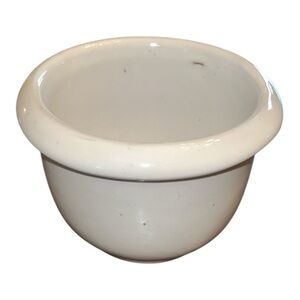 Frankoma Vintage Ceramic Cream Custard Bowl